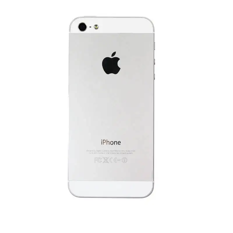Utilisé Original Apple iPhone 5 téléphone portable débloqué iOS 16/32/64GB argent noir pour Option 4.0 "écran IPS 8MP caméra téléphone utilisé – Image 2