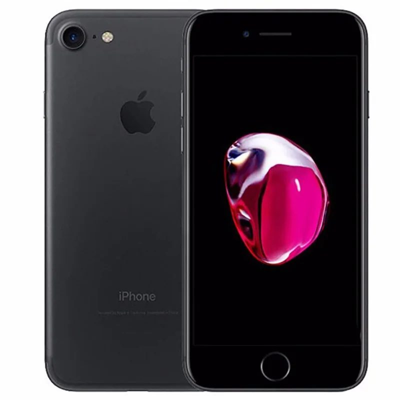 Original Apple iPhone 7 32GB/128GB/256GB ROM 4G LTE téléphone portable 4.7 ''empreintes digitales tactile ID Smartphone débloqué 90% nouveau – Image 3