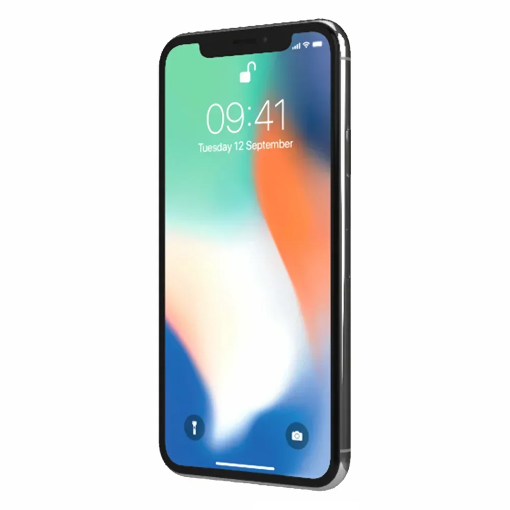 Original iPhone X 4G LTE téléphone portable débloqué 64GB/256GB ROM 5.8 "A11 puce bionique Hexa Core visage ID iphone x téléphone portable – Image 2