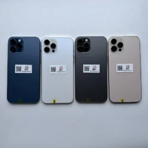 Apple iPhone 12 Pro Max Original 6.7 "Smartphone Retina OLED 128/256GB ROM 6GB RAM Face ID NFC 5G téléphones mobiles débloqués