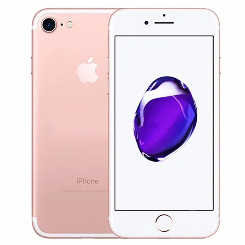 Original Apple iPhone 7 32GB/128GB/256GB ROM 4G LTE téléphone portable 4.7 ''empreintes digitales tactile ID Smartphone débloqué 90% nouveau – Image 2